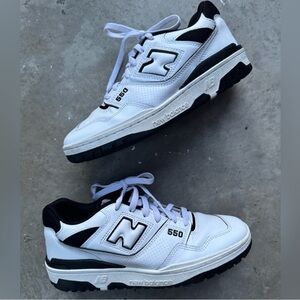 New Balance 550 white and black Sneakers